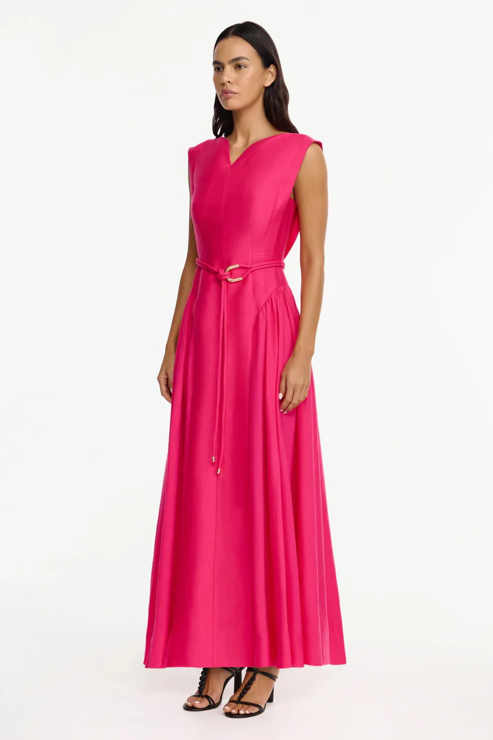 Acler Alive Maxi Dress - Magenta - Image 2