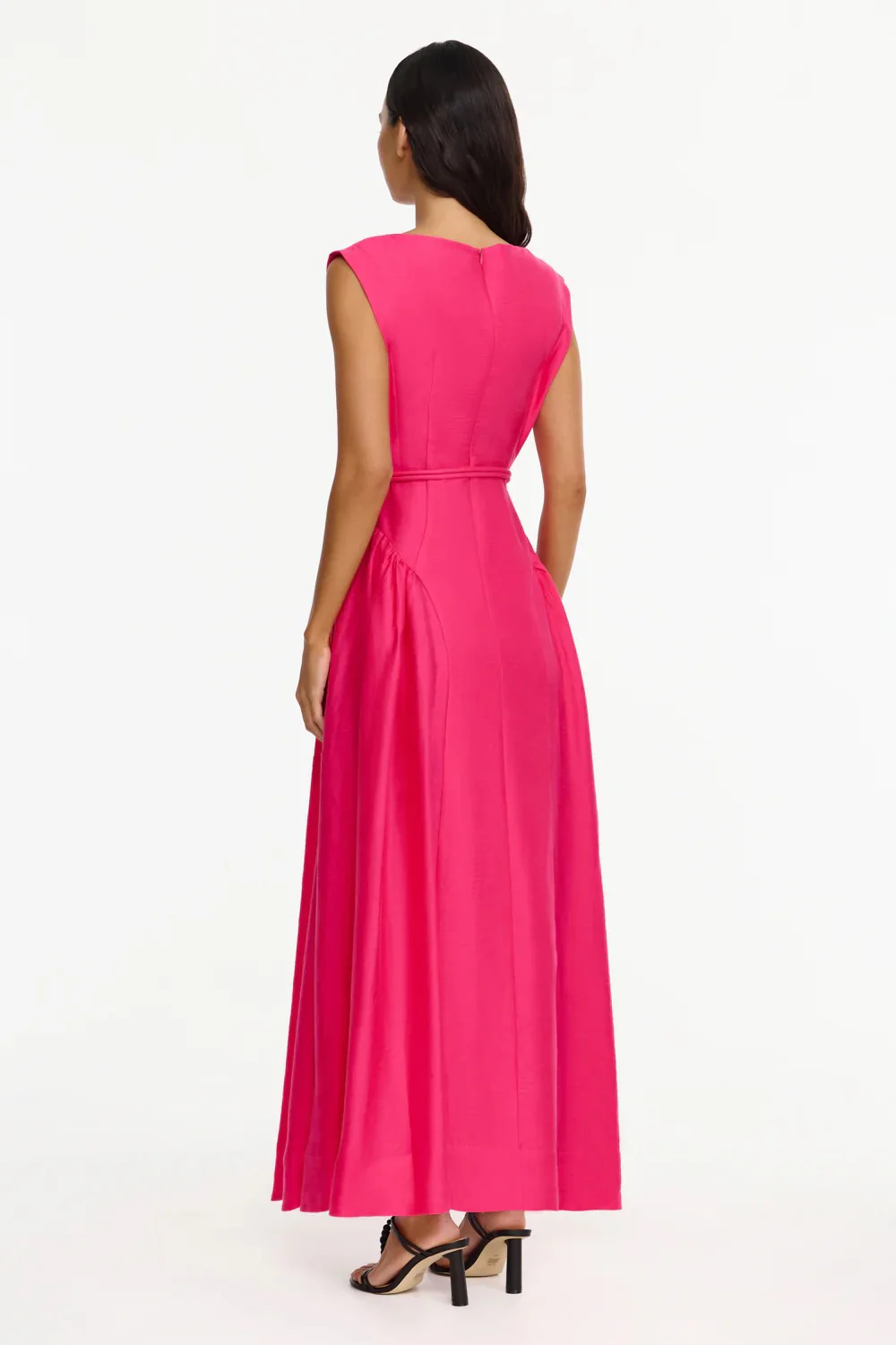 Acler Alive Maxi Dress - Magenta - Image 3