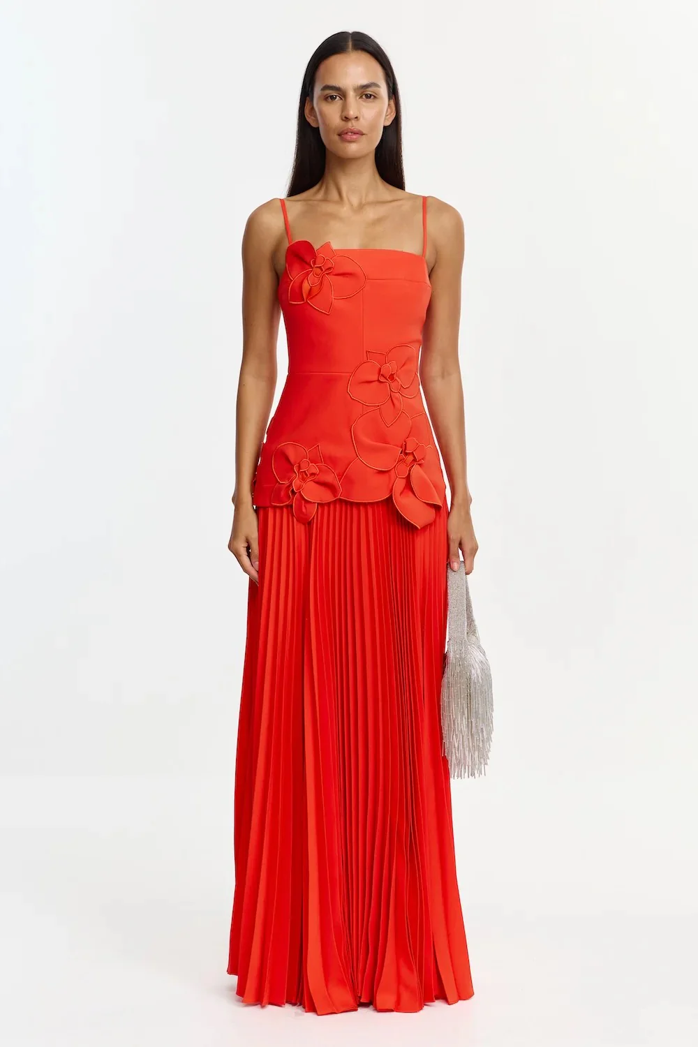 Acler Avision Maxi Dress - Chilli