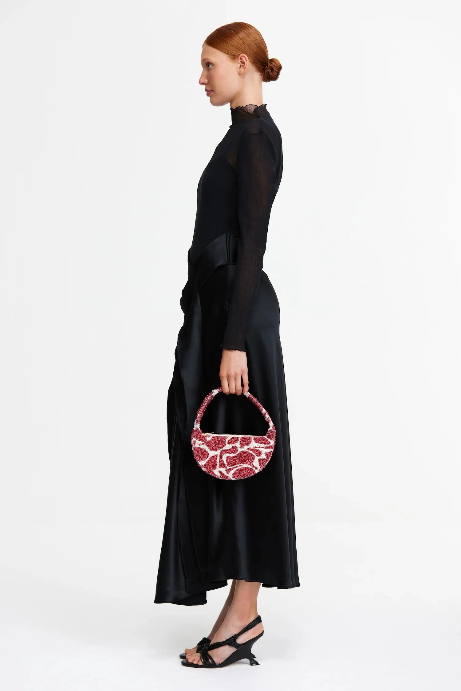 Acler Bead Birch Bag - Chilli Ivory - Image 4