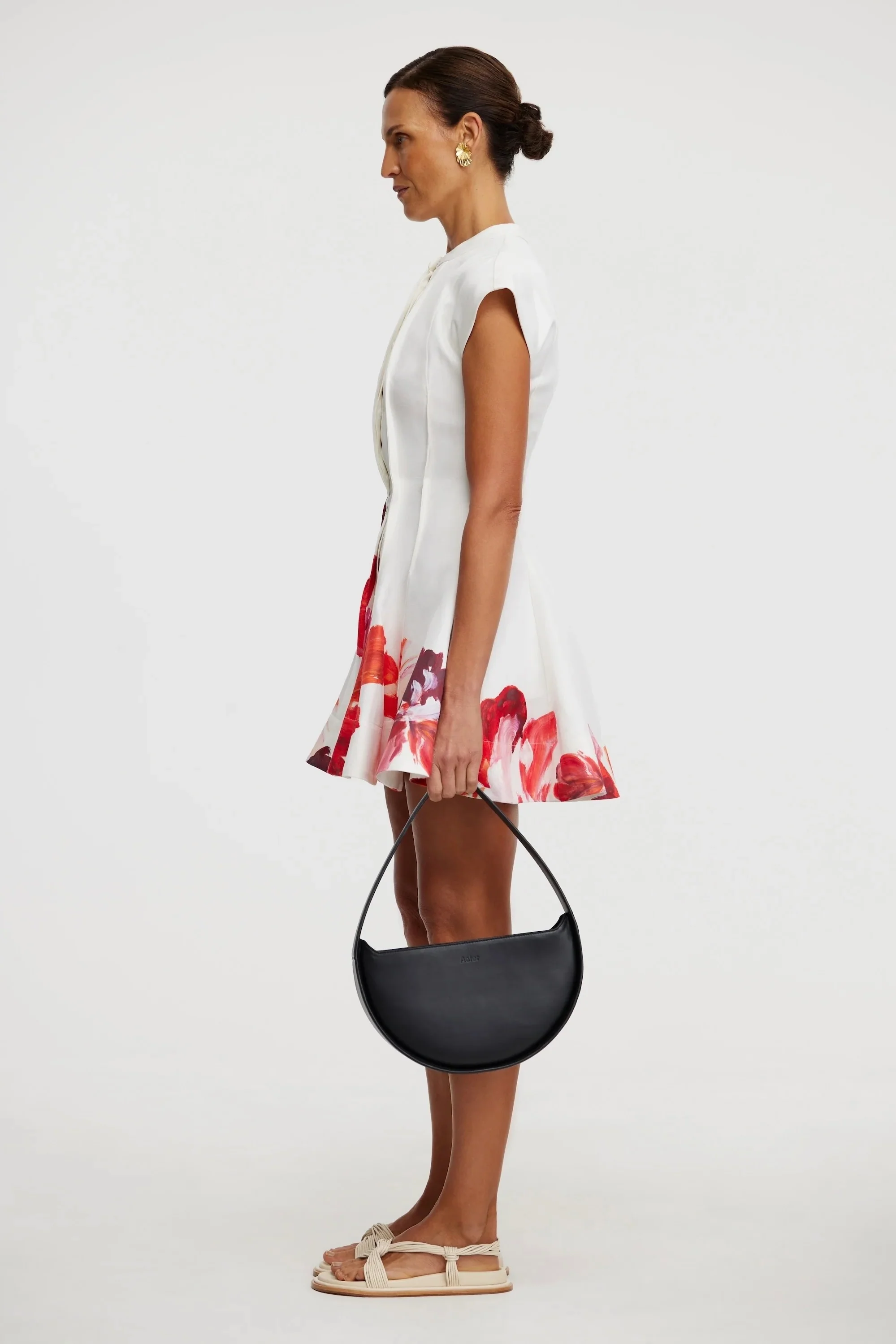 Acler Birch Bag Medium - Black - Image 4
