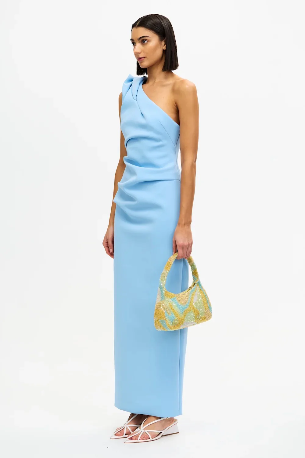 Acler Bracora Maxi Dress - Bluebell - Image 2