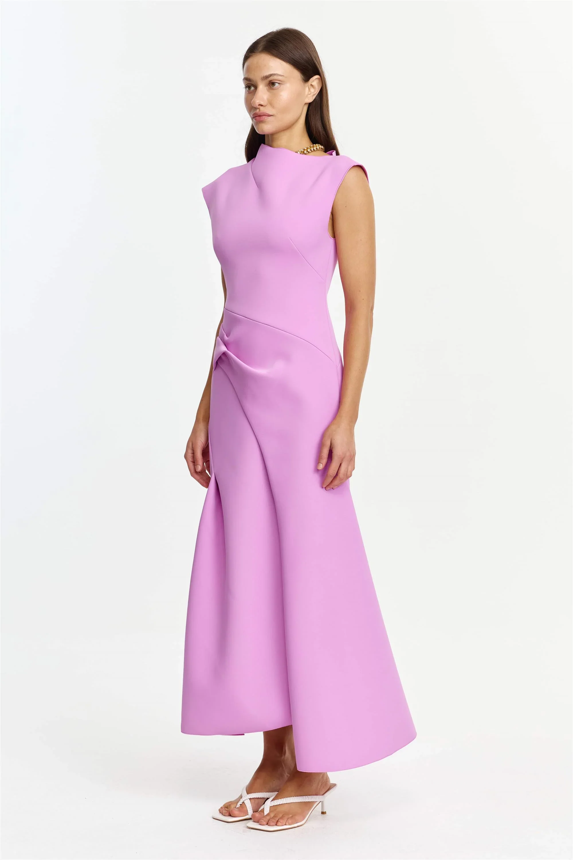 Acler Burbank Maxi Dress - Zinnia Pink - Image 2