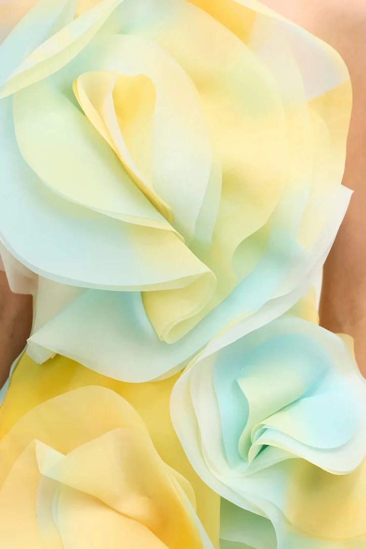 Acler Cotwall Mini Dress - Lemon Mist - Image 4
