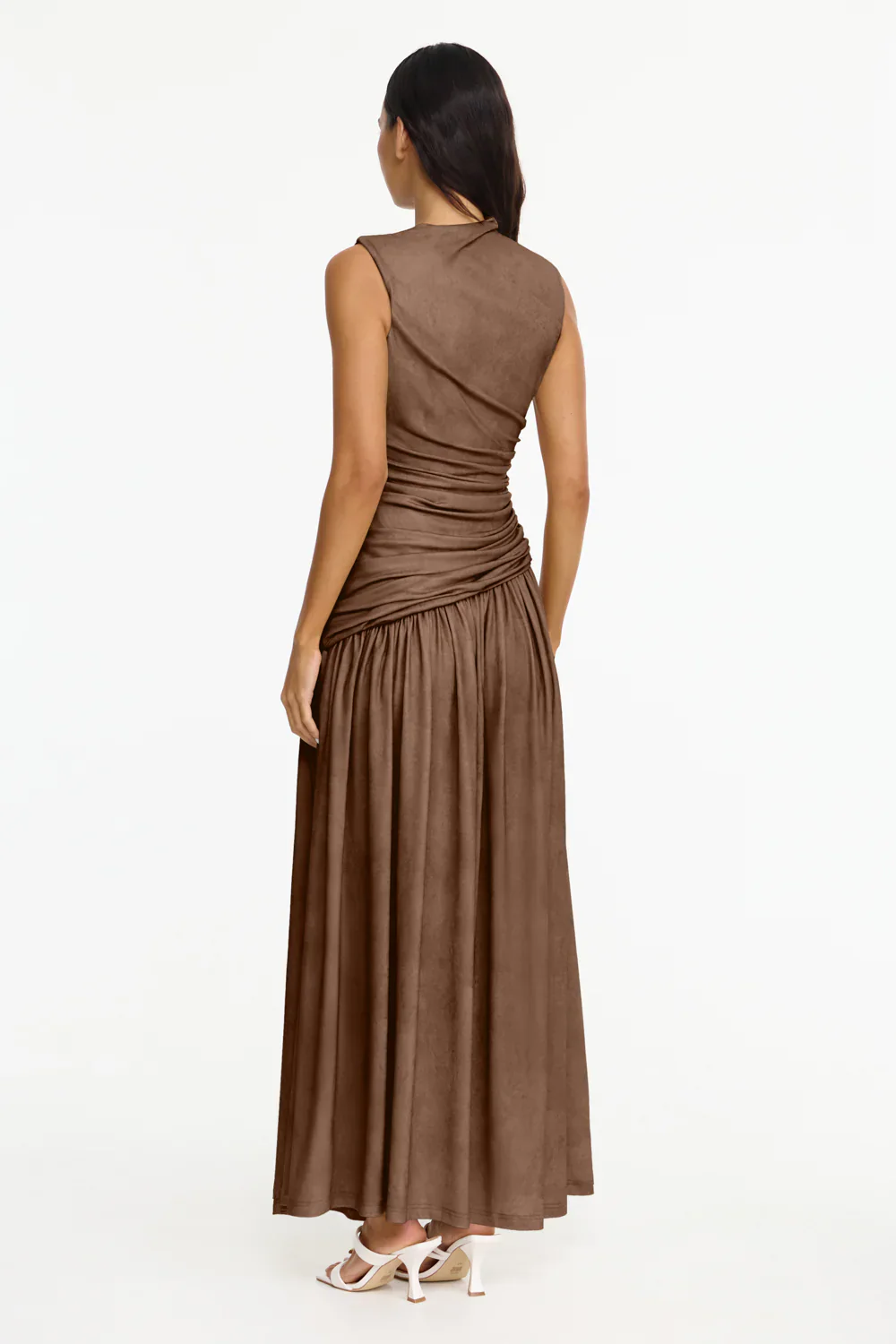 Acler Deanhill Maxi Dress - Sepia - Image 3