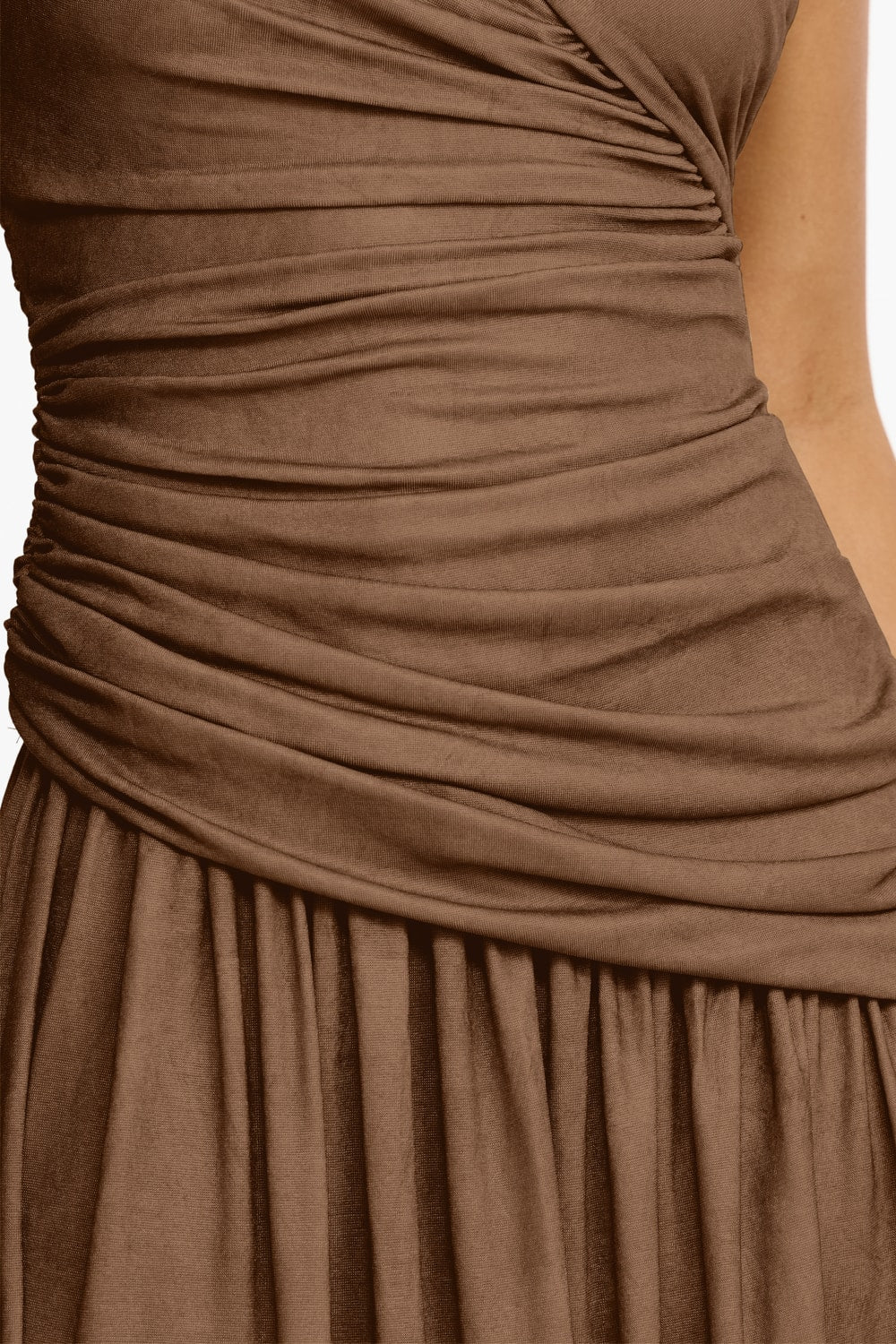 Acler Deanhill Maxi Dress - Sepia - Image 4