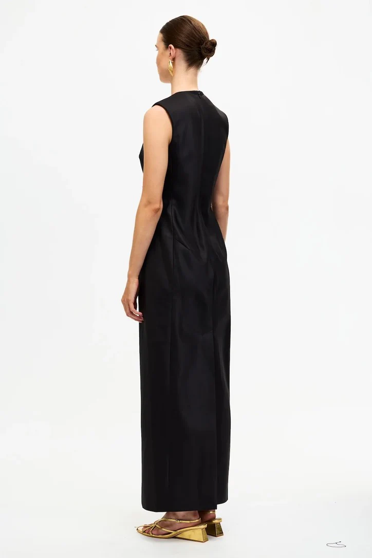 Acler Eastonhill Maxi Dress - Black - Image 3