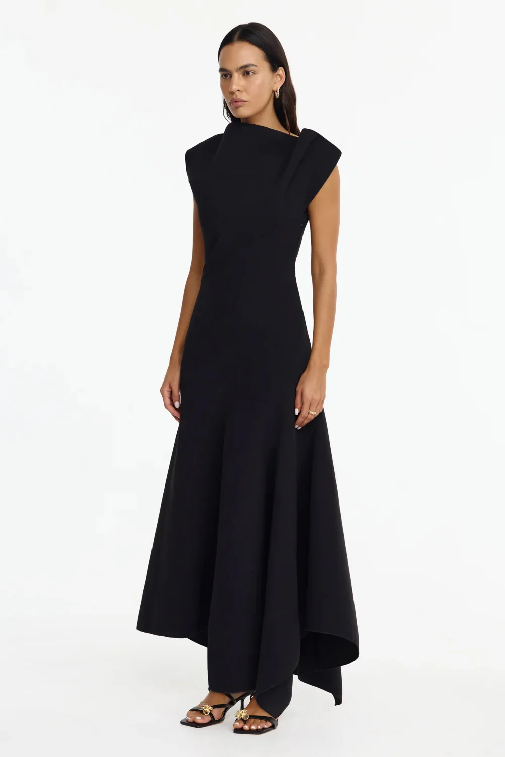 Acler Filton Maxi Dress - Black - Image 2