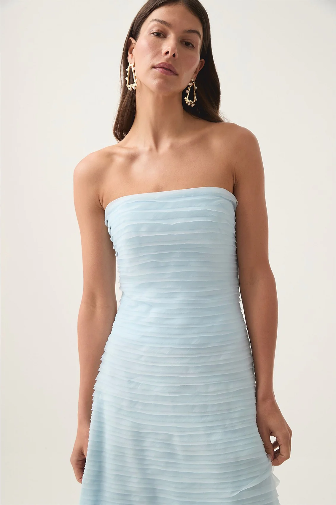 Aje Soundscape Maxi Dress - Sea Breeze - Image 4