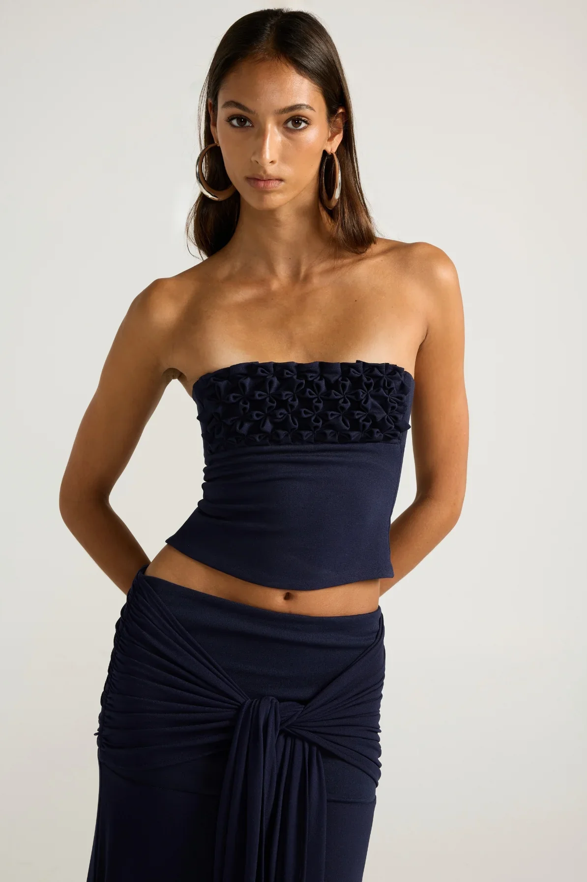 Ance Gria Jude Top - Navy