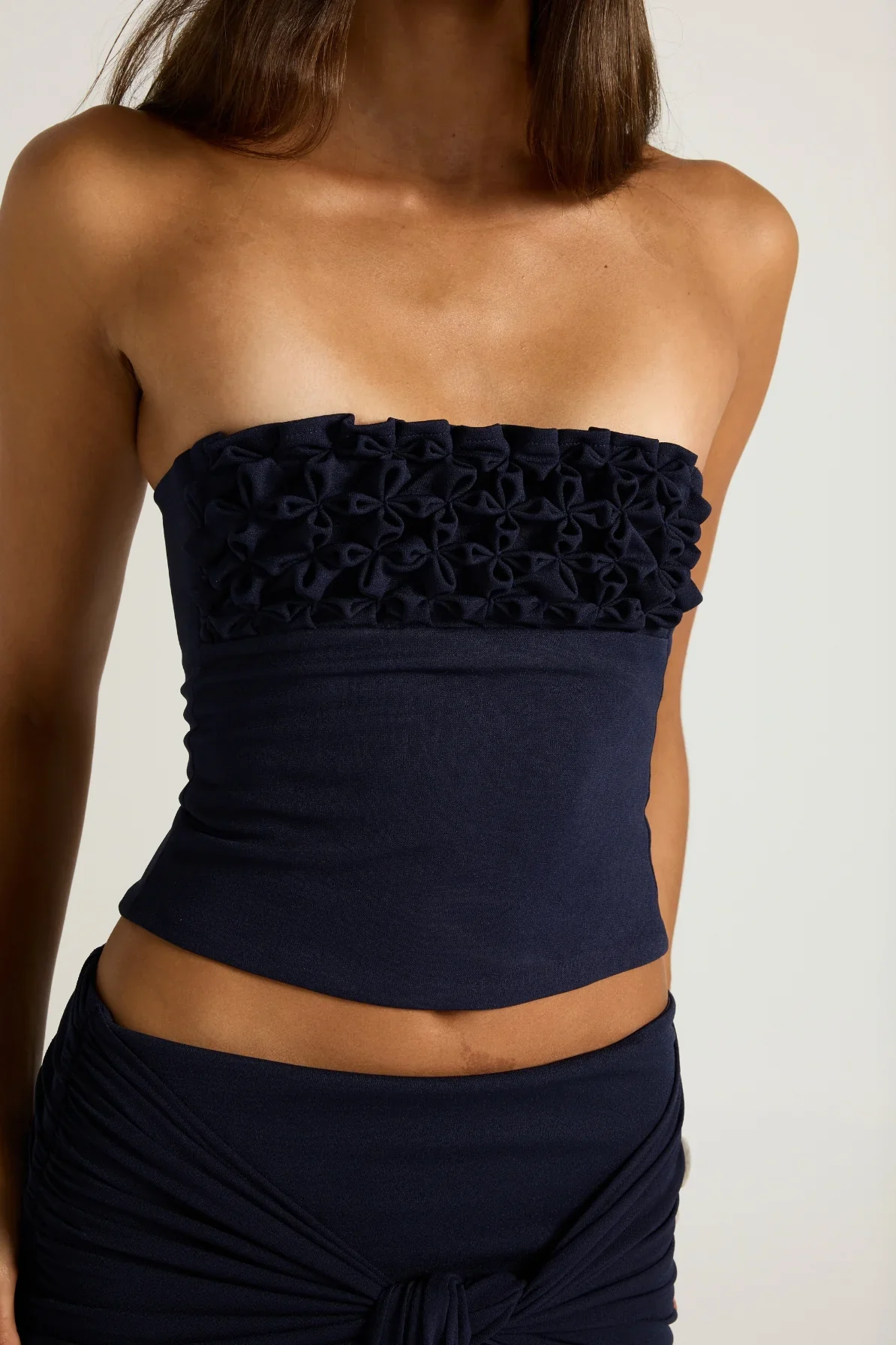Ance Gria Jude Top - Navy - Image 2