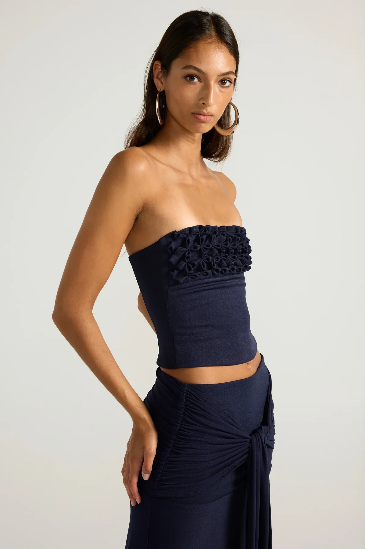 Ance Gria Jude Top - Navy - Image 3