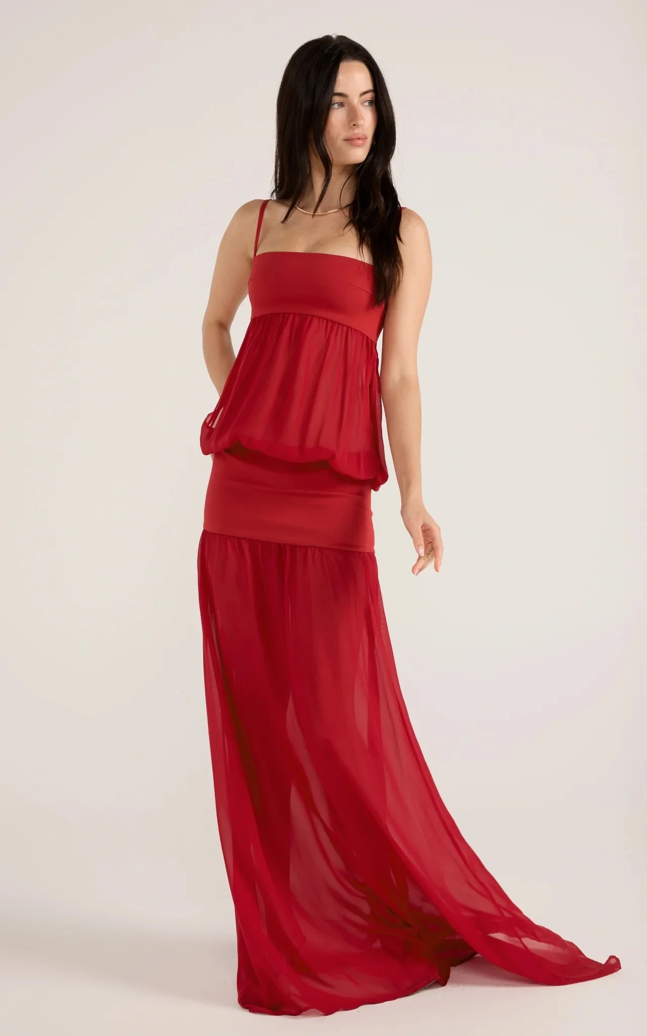 Ance Gria Romeo Gown - Red - Image 3
