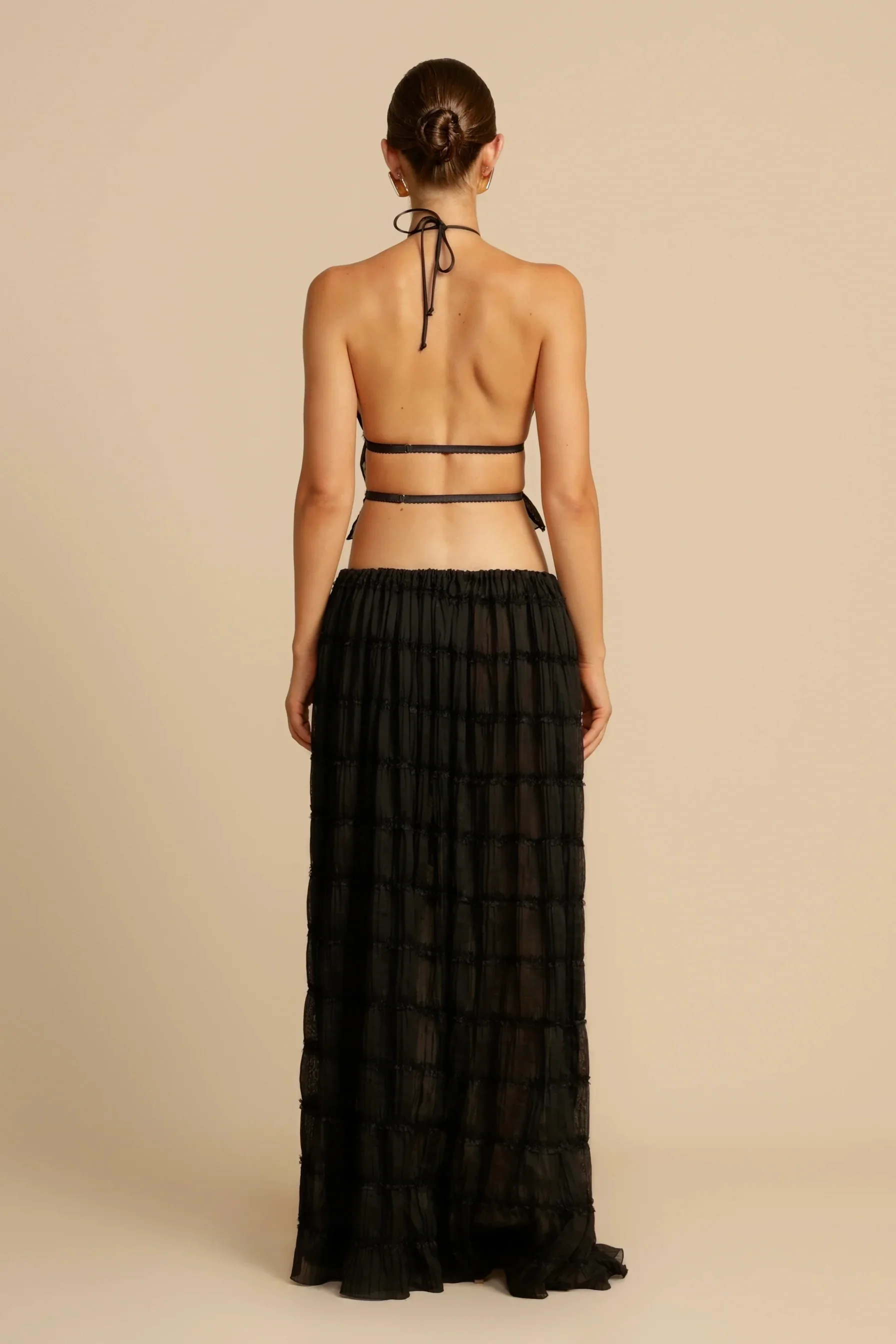 Arcina Ori Juliette Halter Top - Black - Image 5