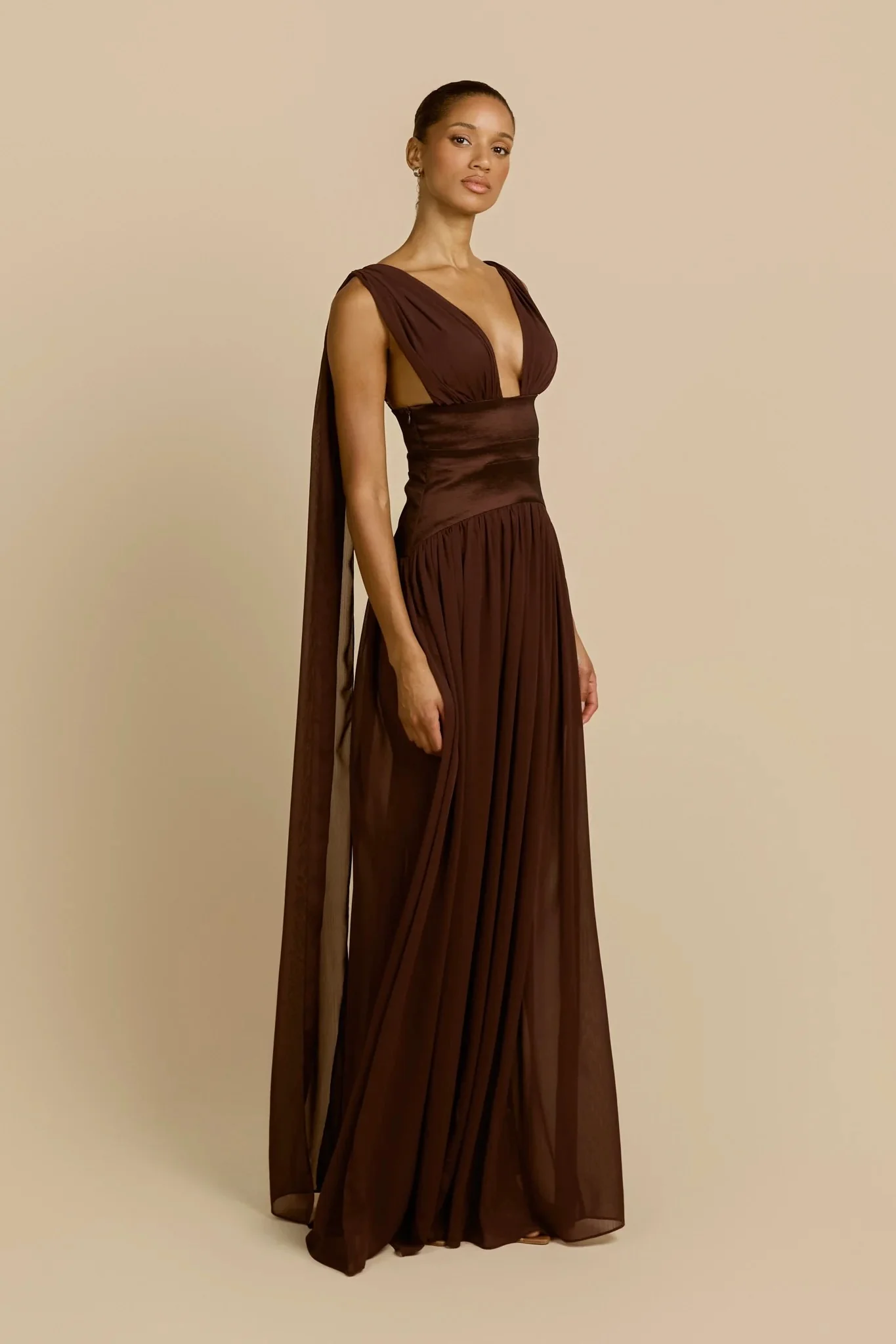 Arcina Ori Ramona Dress - Cocoa - Image 3