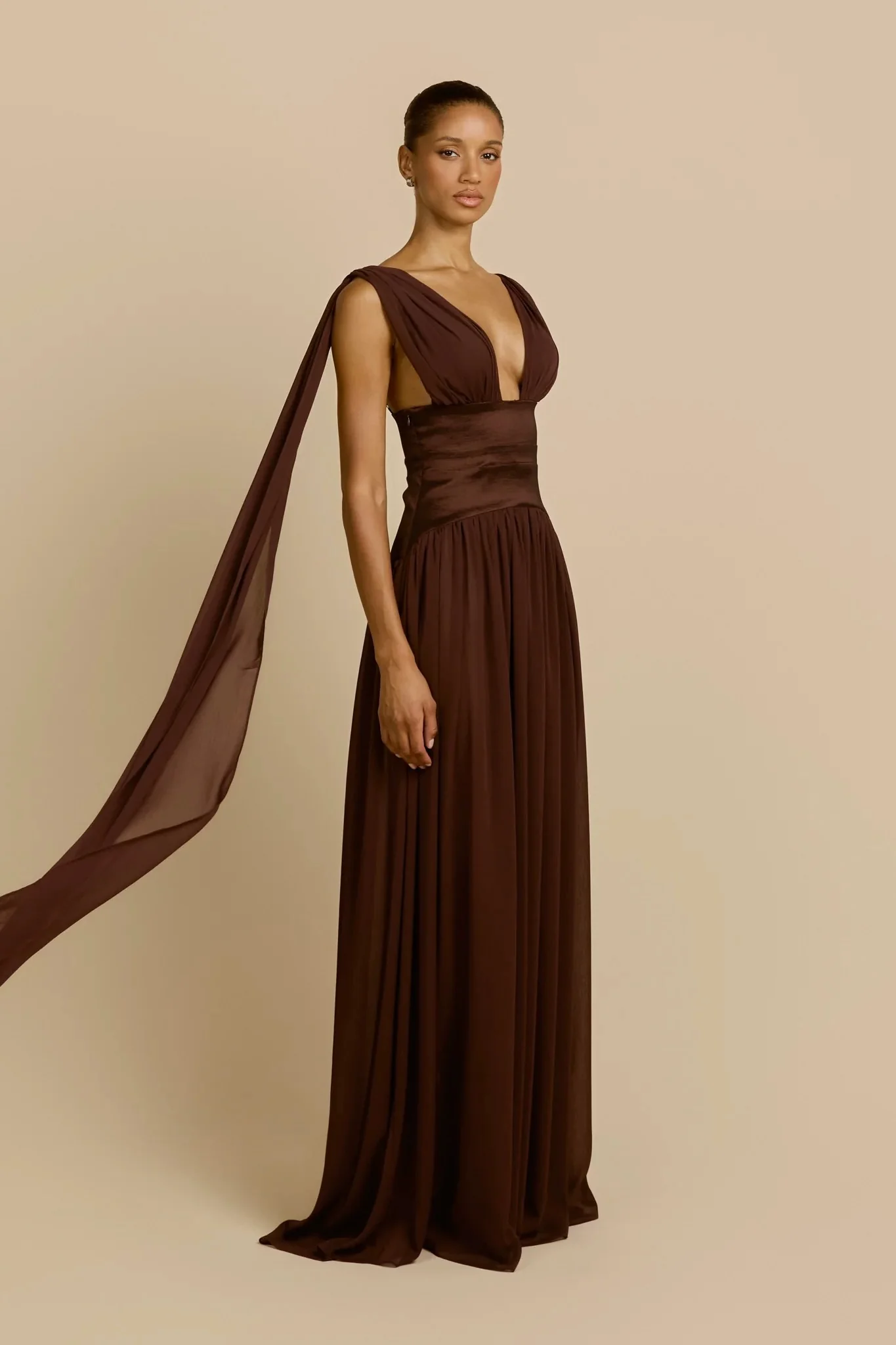 Arcina Ori Ramona Dress - Cocoa - Image 4