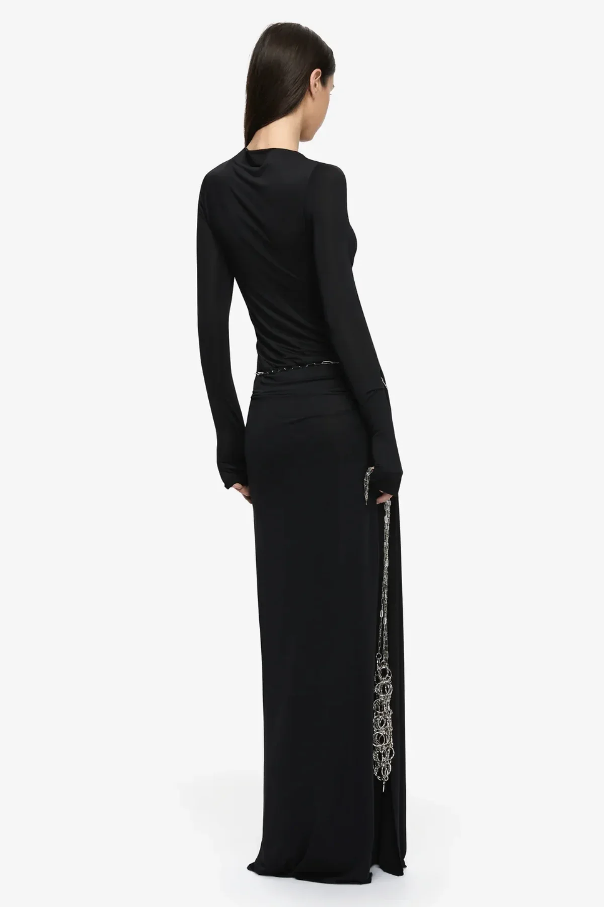 Bec & Bridge Andrea Long Sleeve Maxi Dress - Black - Image 2