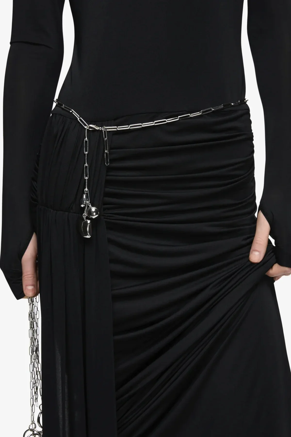 Bec & Bridge Andrea Long Sleeve Maxi Dress - Black - Image 4