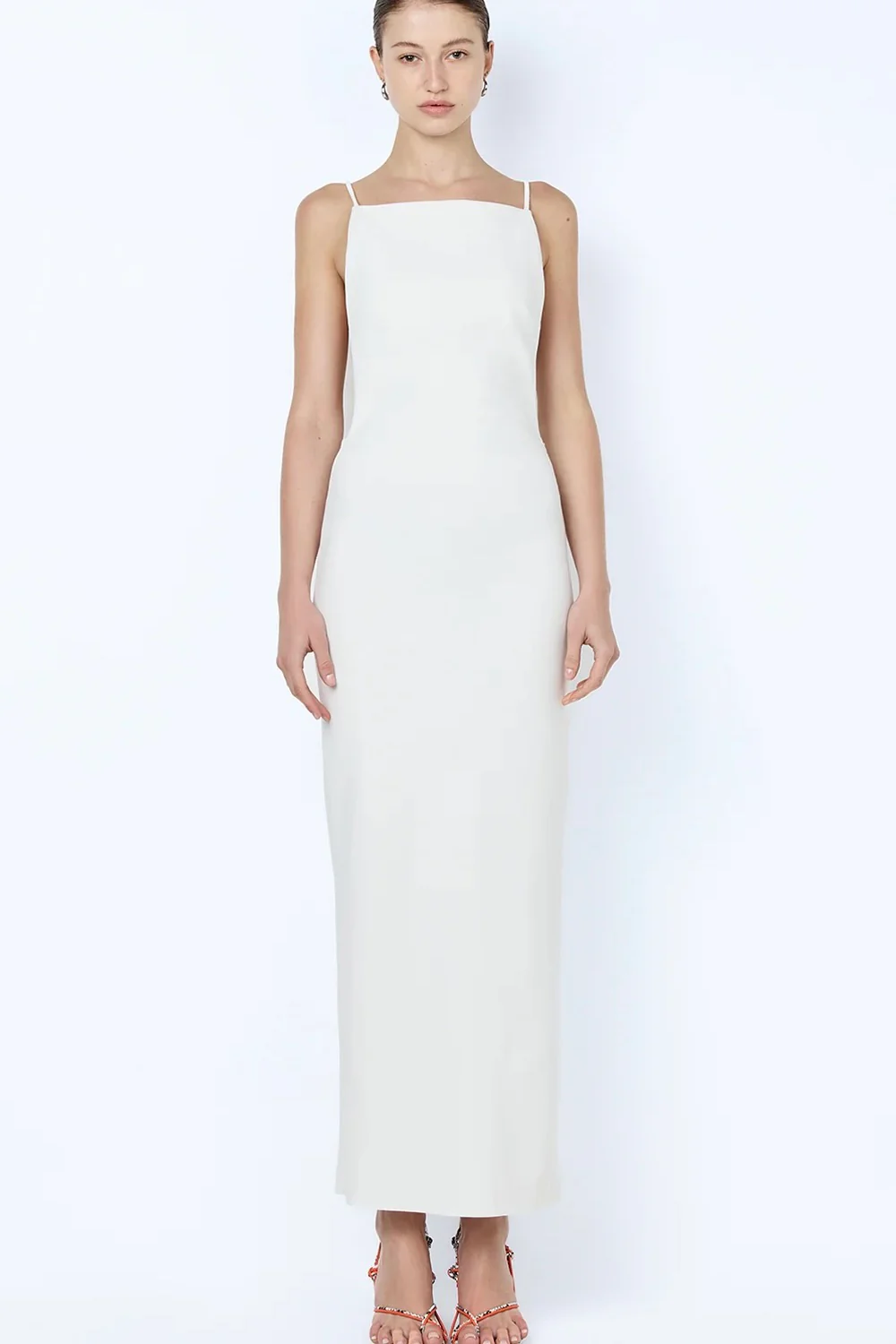 Bec & Bridge Arlene Strappy Midi Dress - Ivory