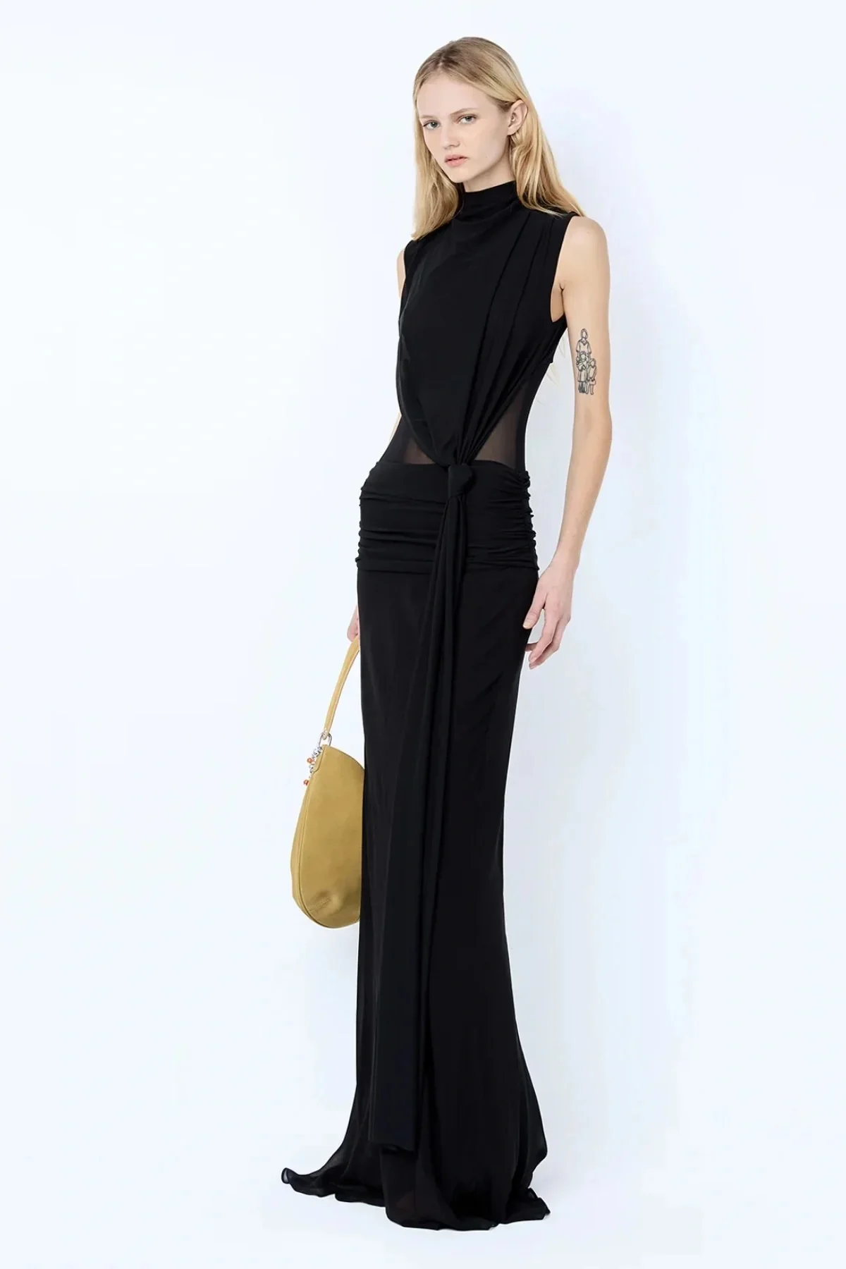 Bec & Bridge Cassis Knot Maxi Dress - Black - Image 2