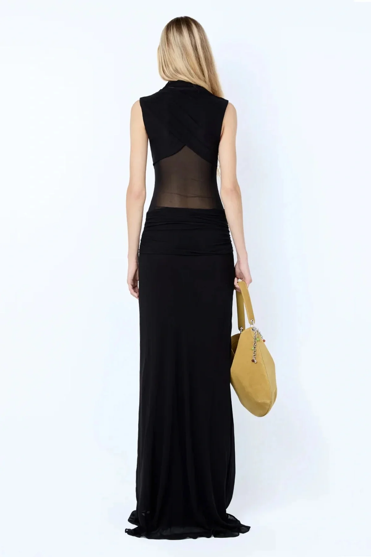 Bec & Bridge Cassis Knot Maxi Dress - Black - Image 4