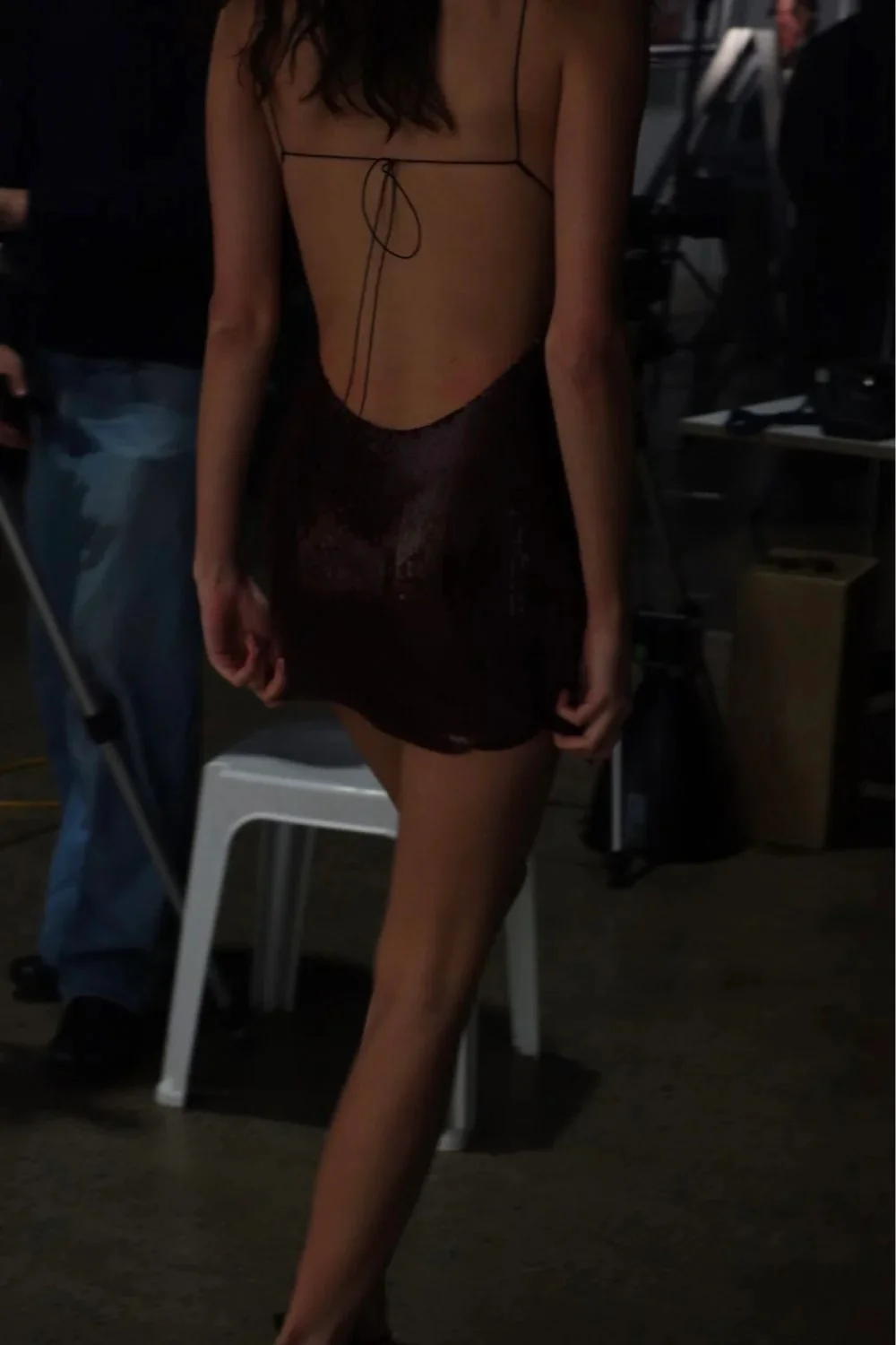 Bec & Bridge Celestia Mini Dress - Plum - Image 4