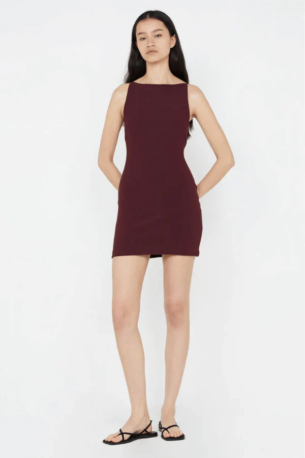 Bec & Bridge Clover Mini Dress - Plum