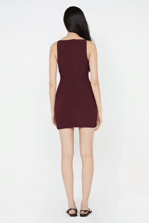 Bec & Bridge Clover Mini Dress - Plum - Image 4