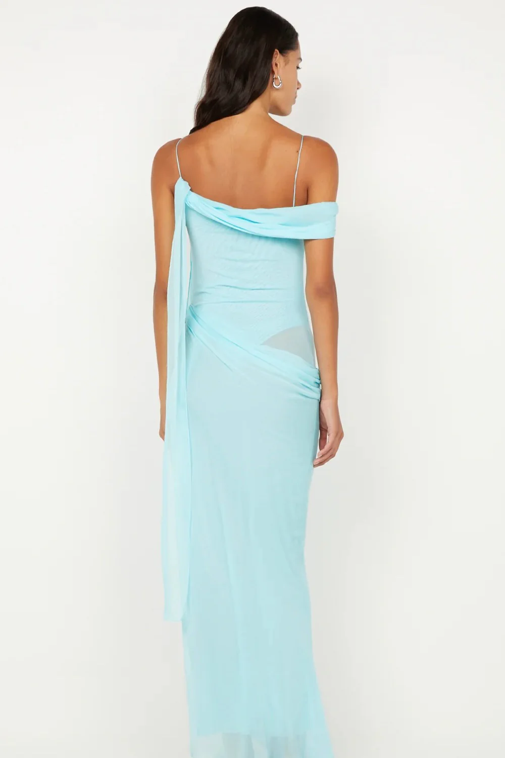 Bec & Bridge Danka Asym Maxi Dress - Turquoise - Image 7