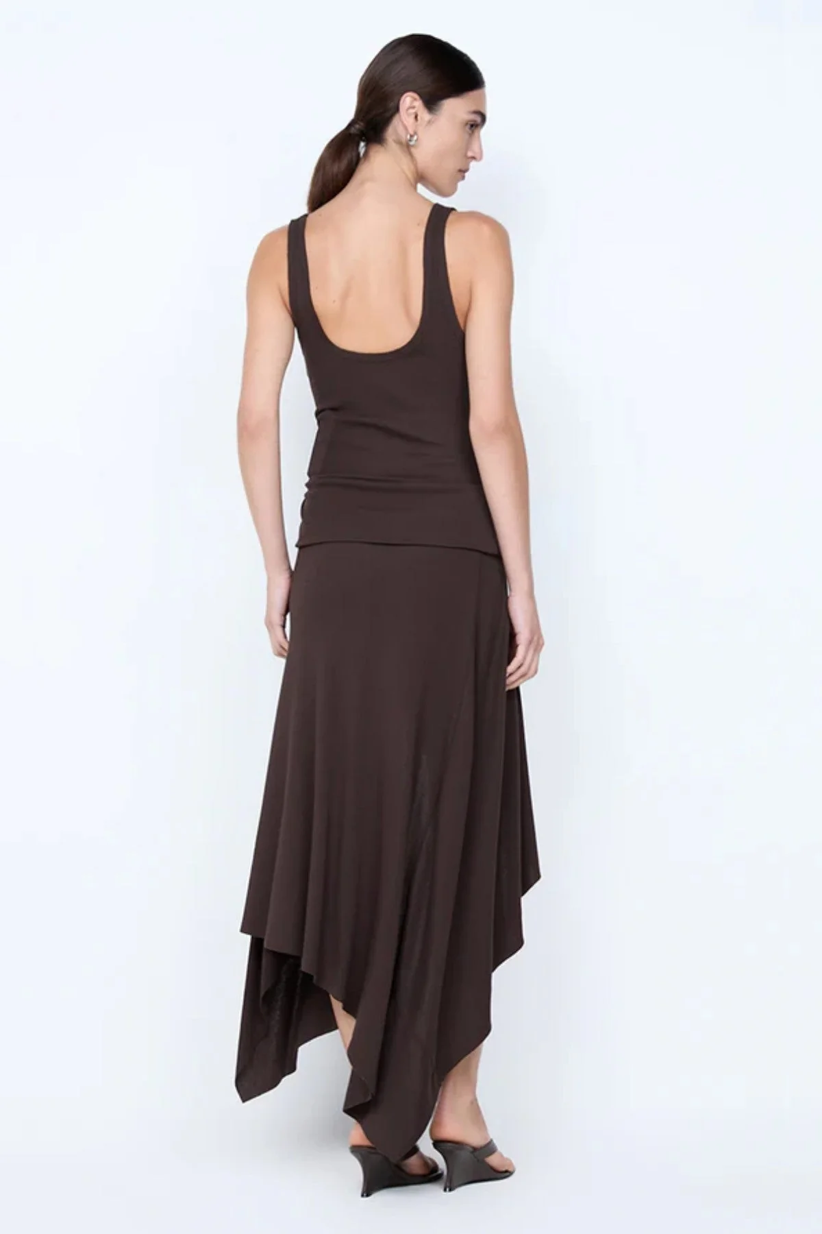 Bec & Bridge Emerson Tank Dress - Dark Chocolate - Image 3