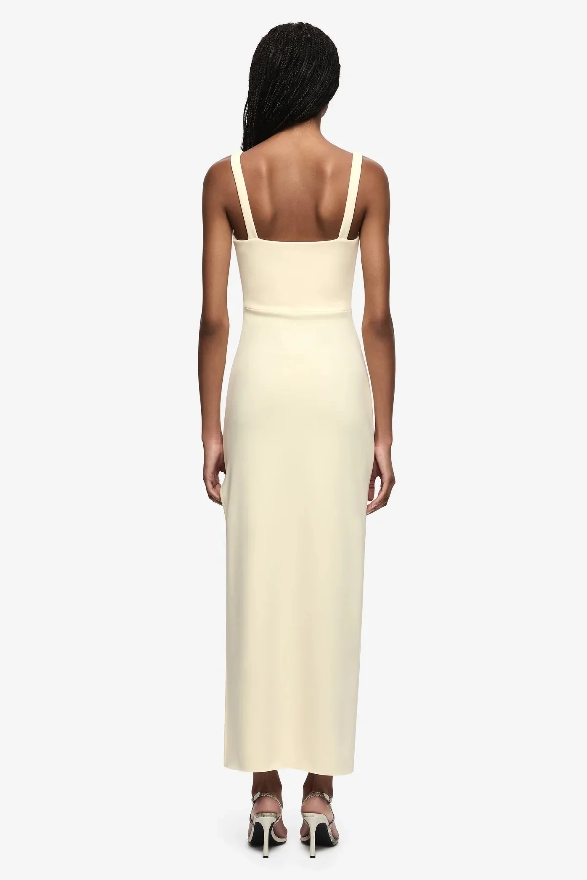 Bec & Bridge Leora Tuck Maxi Dress - Lemon Sorbet - Image 4