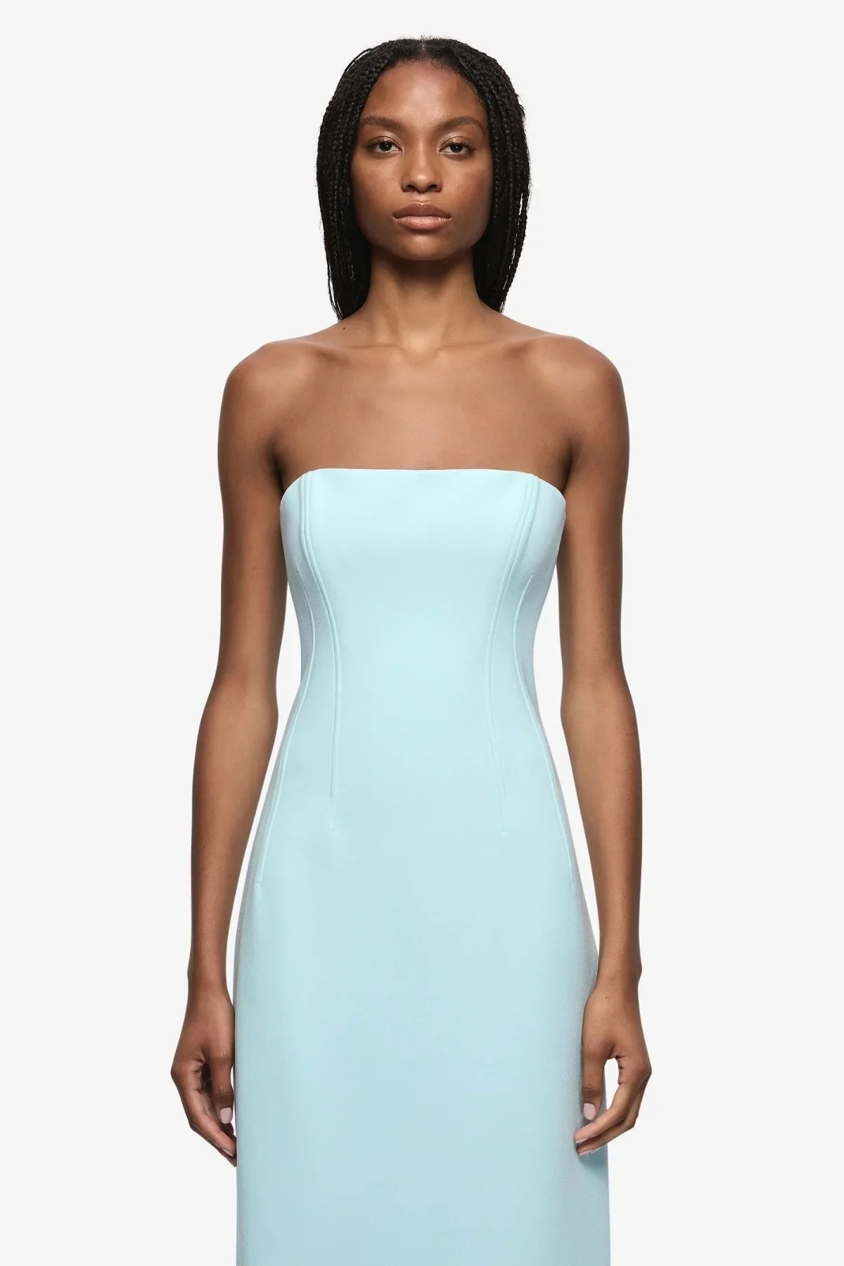 Bec & Bridge Romee Strapless Maxi Dress - Glacier Blue - Image 2