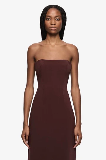 Bec & Bridge Romee Strapless Maxi Dress - Raisin - Image 2