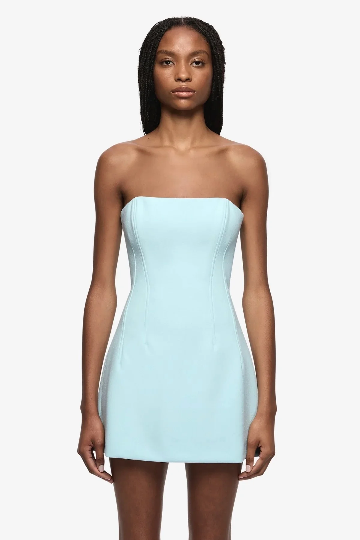 Bec & Bridge Romee Strapless Mini Dress - Glacier Blue - Image 2