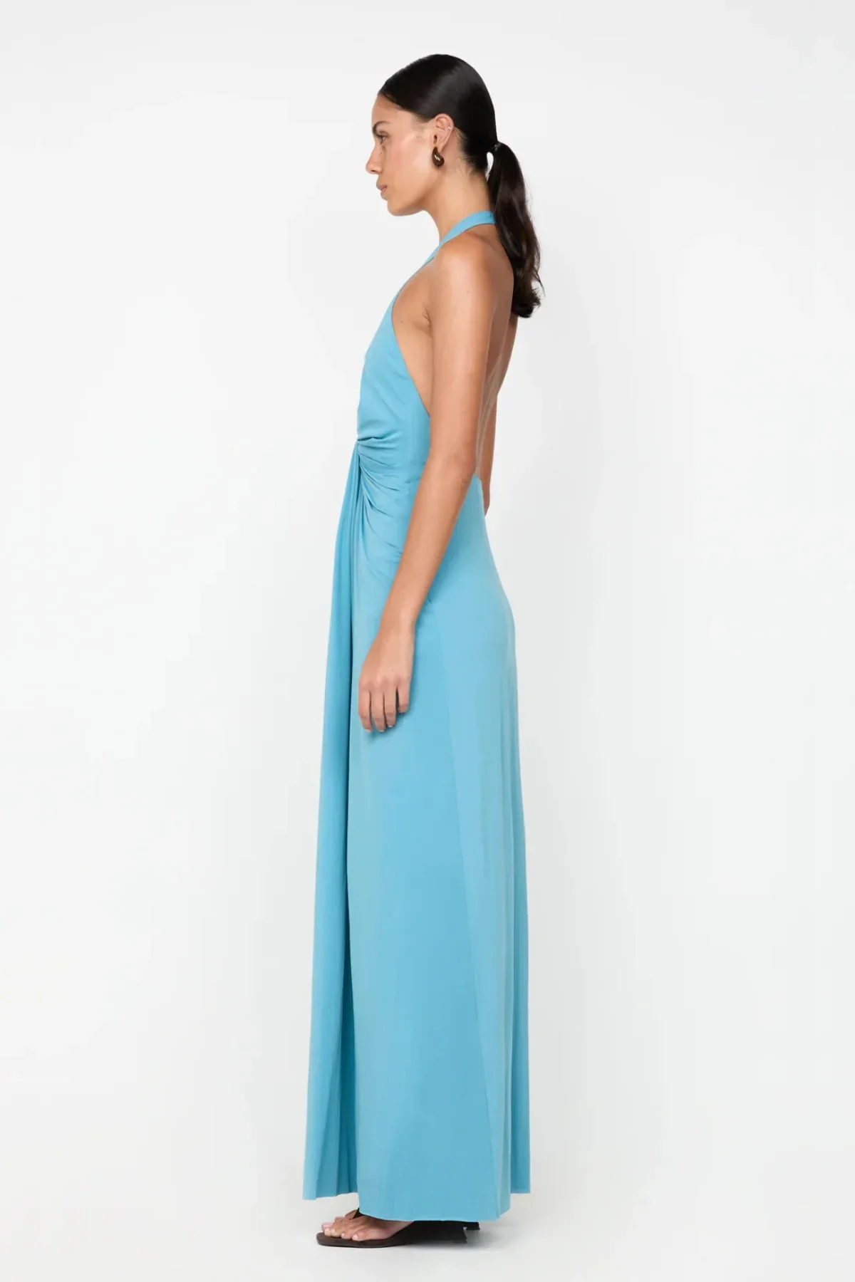 Bec & Bridge Tillie Drape Maxi Dress - Seafoam - Image 3