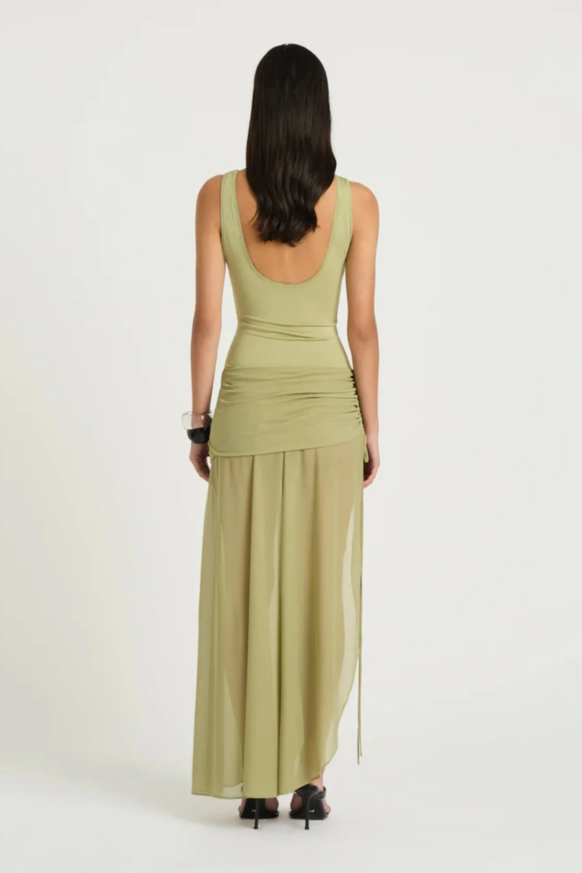 Benni Addison Maxi Dress - Pistachio - Image 3