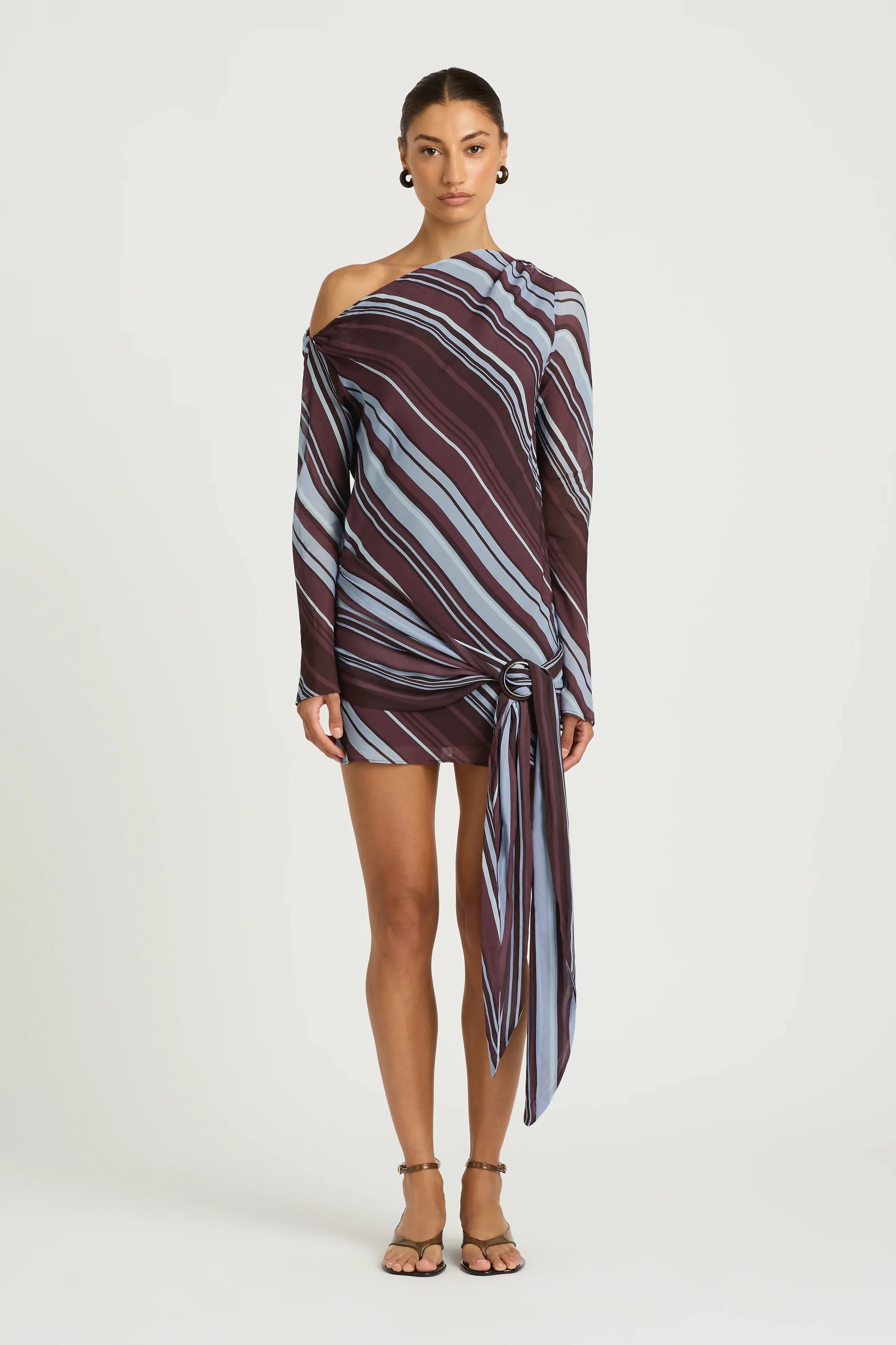 Benni Elise Mini Dress - Midnight Stripe