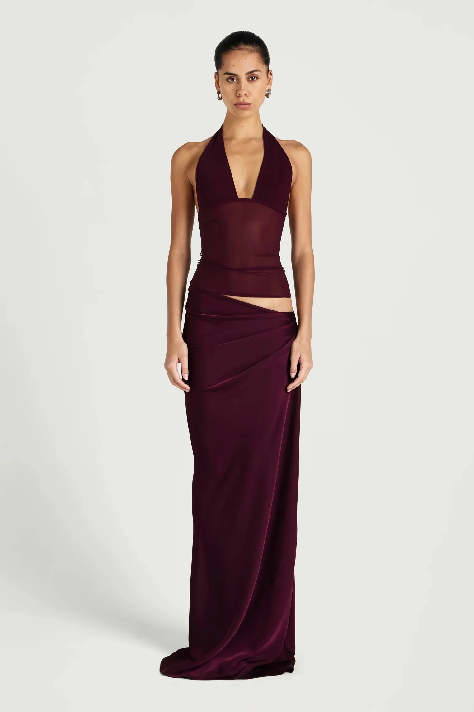 Benni Ira Maxi Dress - Grape - Image 2