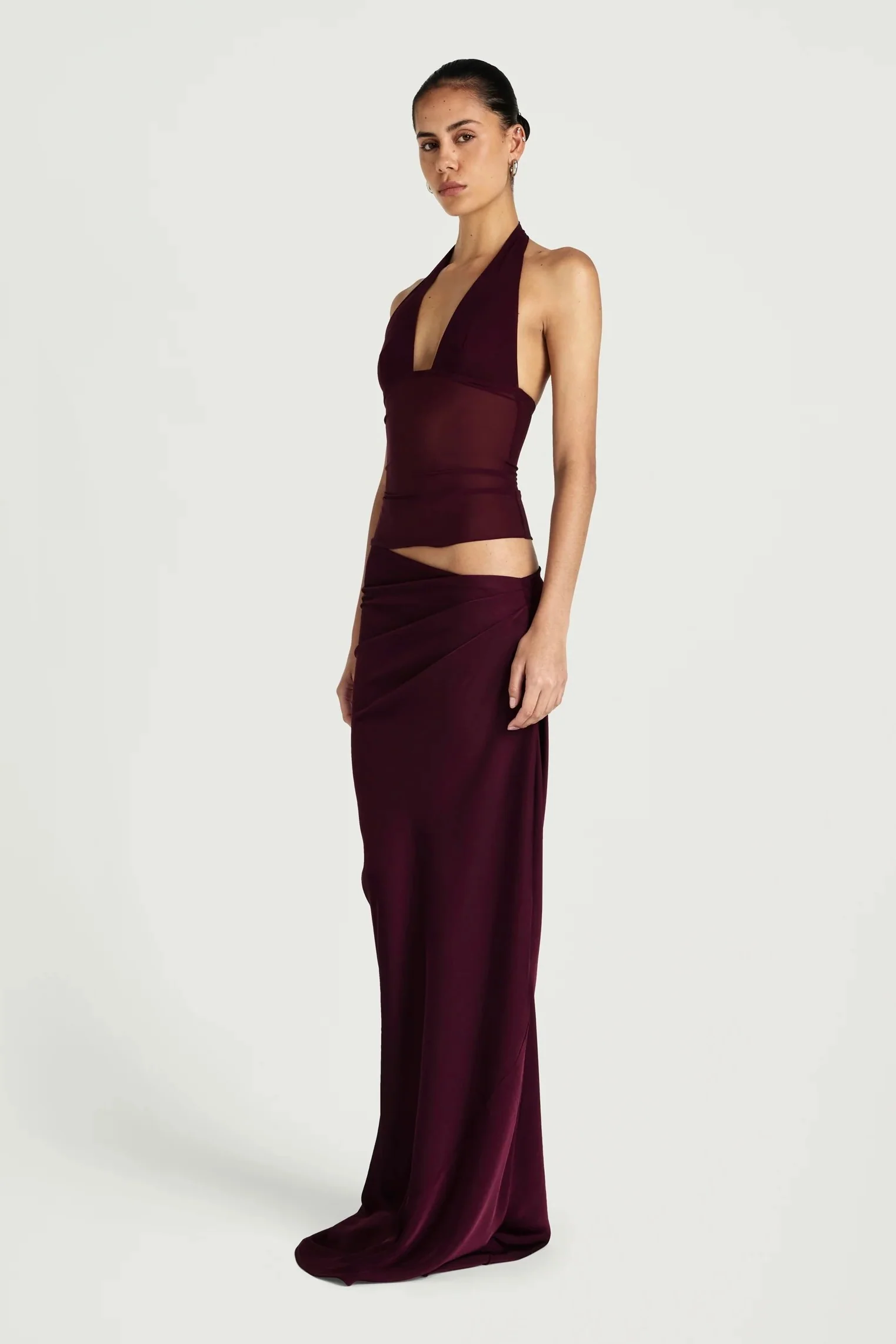 Benni Ira Maxi Dress - Grape - Image 3
