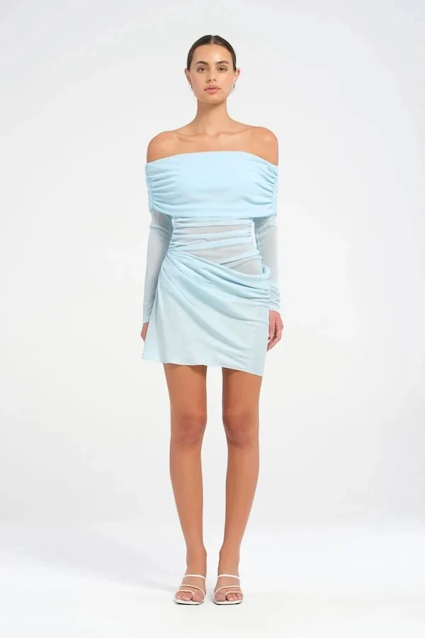 Benni Luca Mini Dress - Ice
