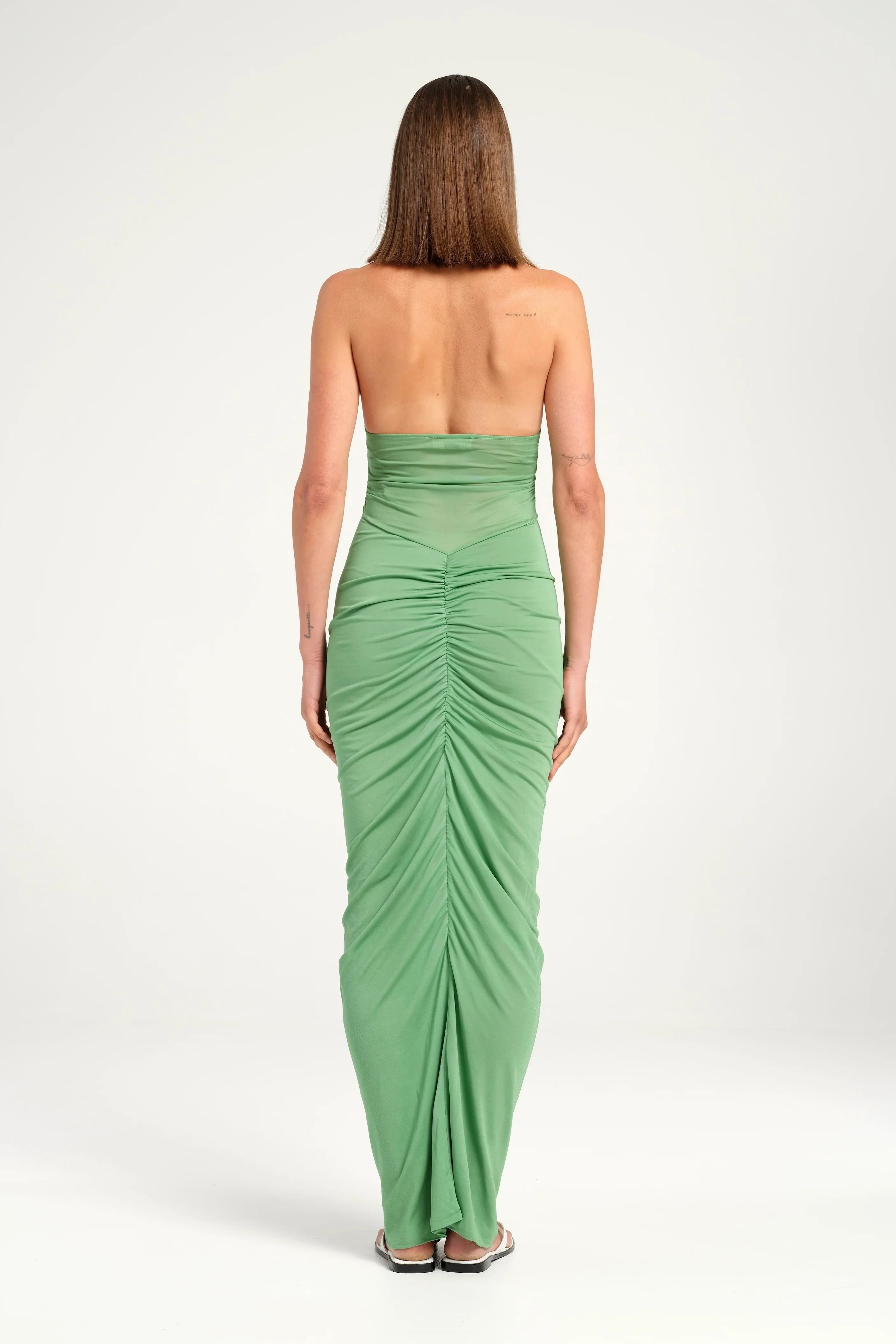 Benni Pierre Maxi Dress - Forest - Image 4