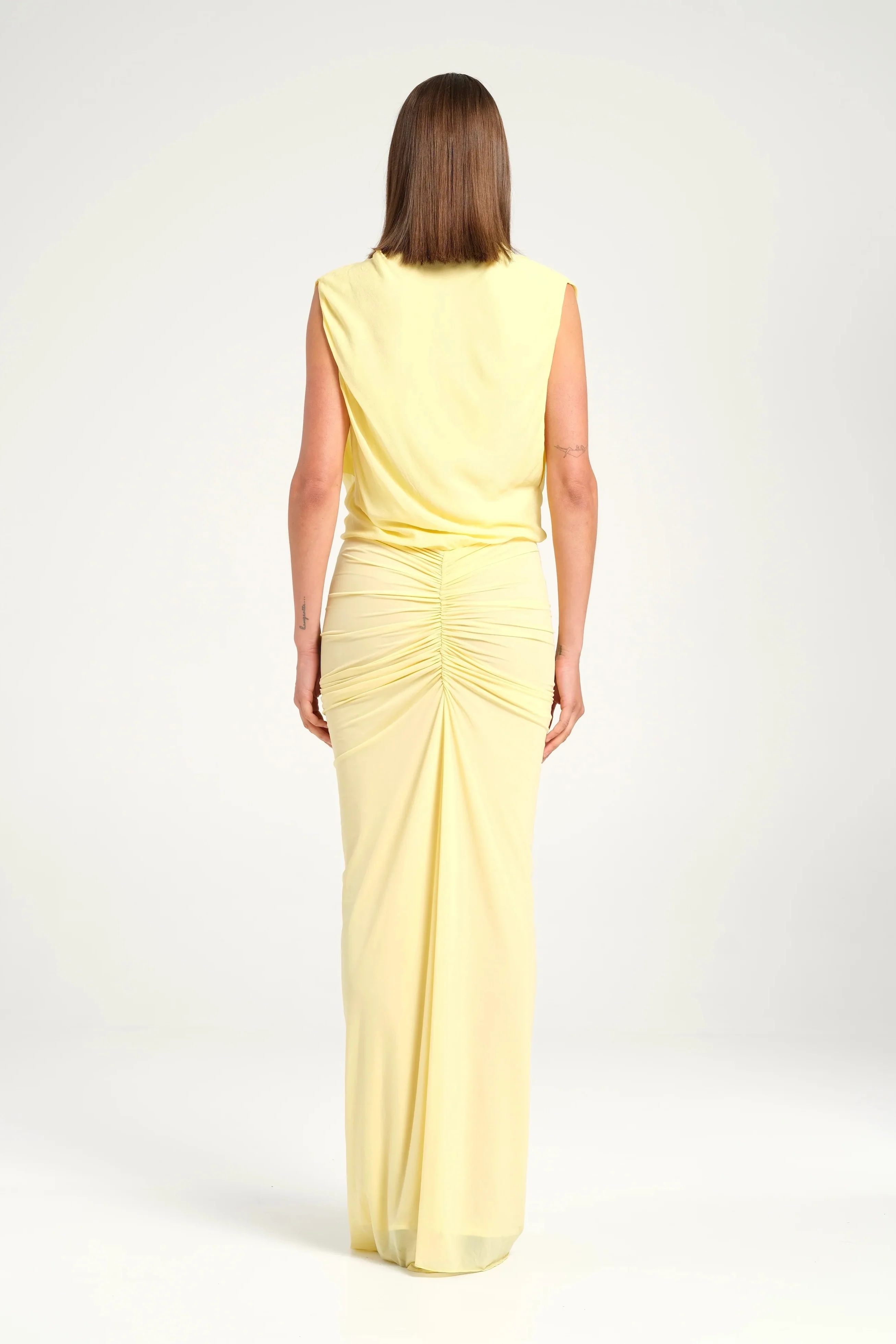 Benni Willow Maxi Dress - Butter - Image 3