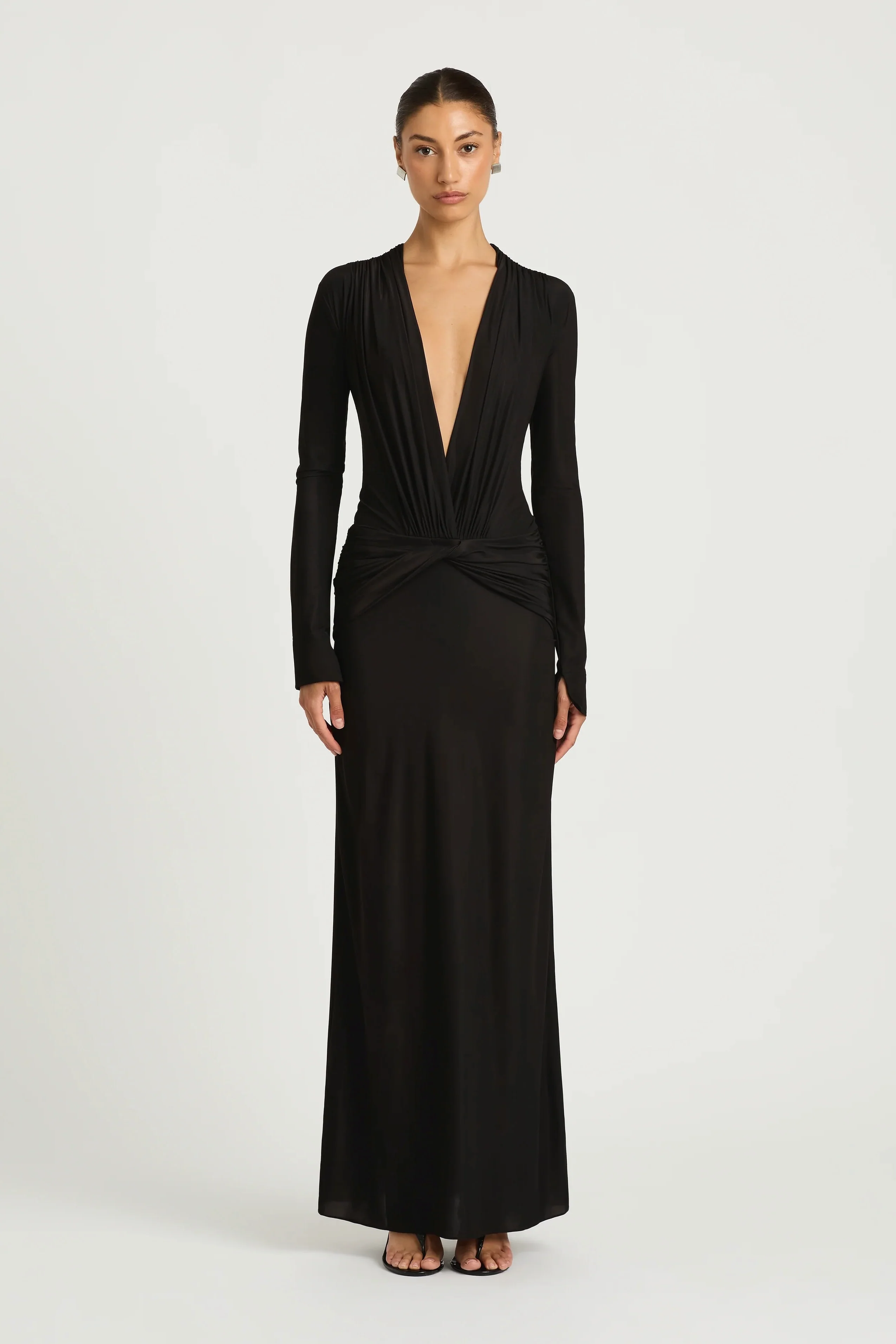 Benni Zuri Maxi Dress - Black