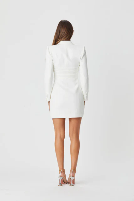 Bianca & Bridgett Dea Dress - White - Image 4