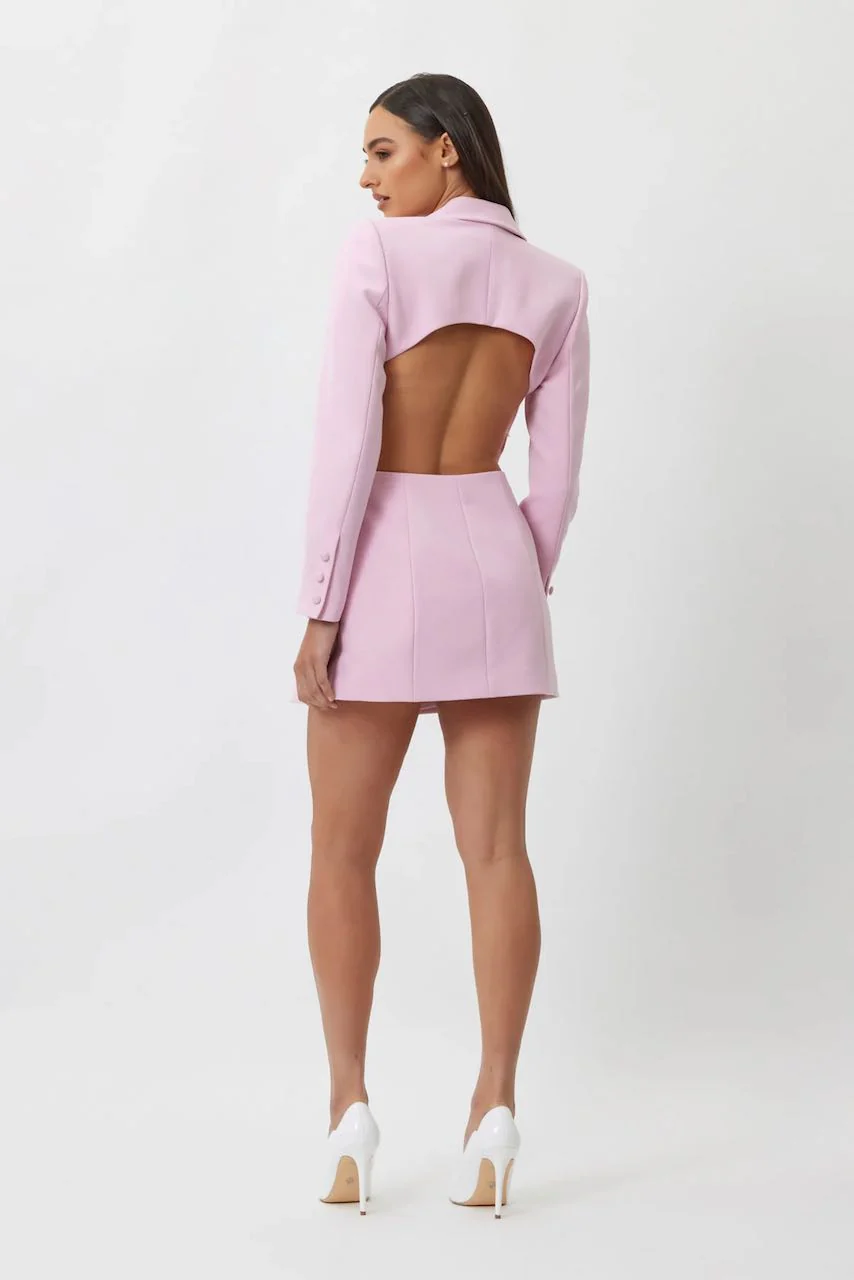 Bianca & Bridgett Megan Blazer Dress - Pink - Image 3