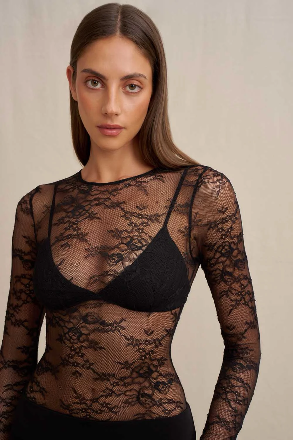By Johnny Elara Lace Dress - Black - Image 4