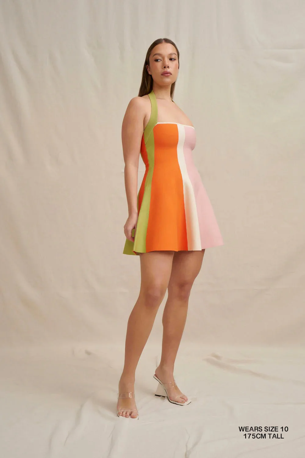 By Johnny Melon Stripe Knit Dress - Multi - Image 4