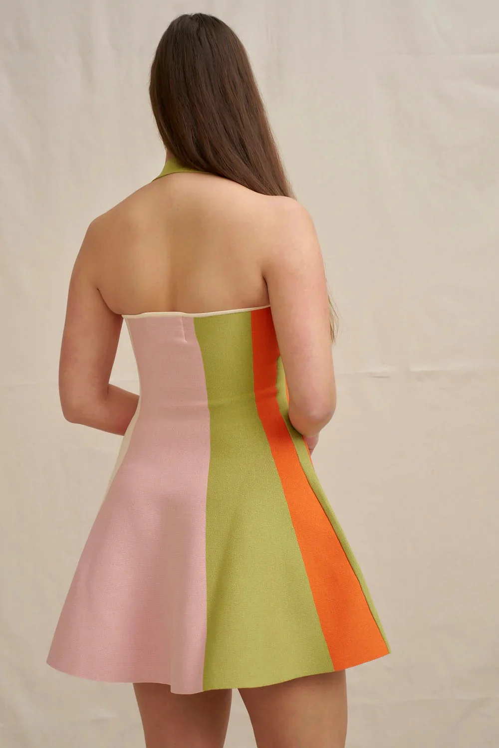 By Johnny Melon Stripe Knit Dress - Multi - Image 8