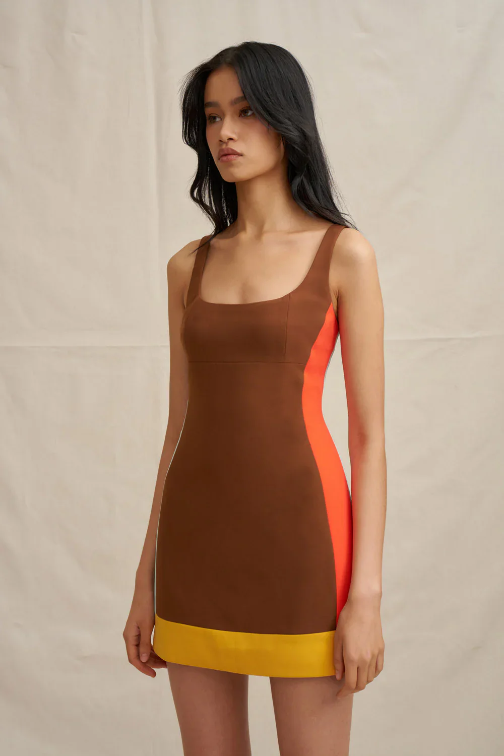 By Johnny Nadia Block Mini Dress - Multi - Image 5