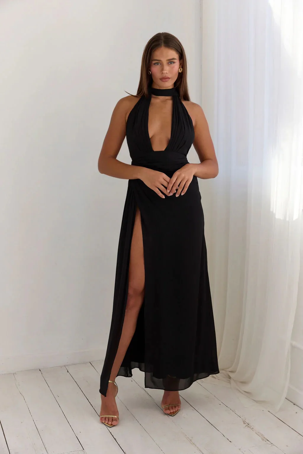 Caliá Antonia Gown - Black